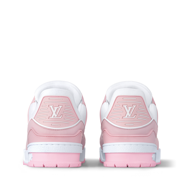 LOUIS VUITTON LV TRAINER WHITE PINK FULLY BOXED