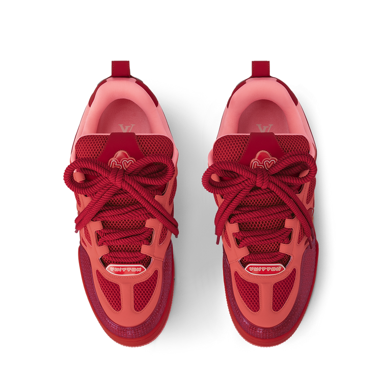 LV SKATE SNEAKERS ‘RED