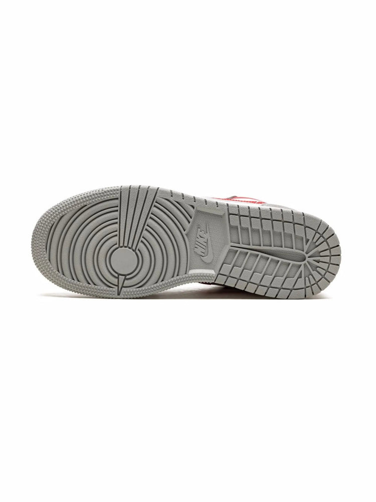 Air Jordan 1 Low "Smoke Grey Gym Red