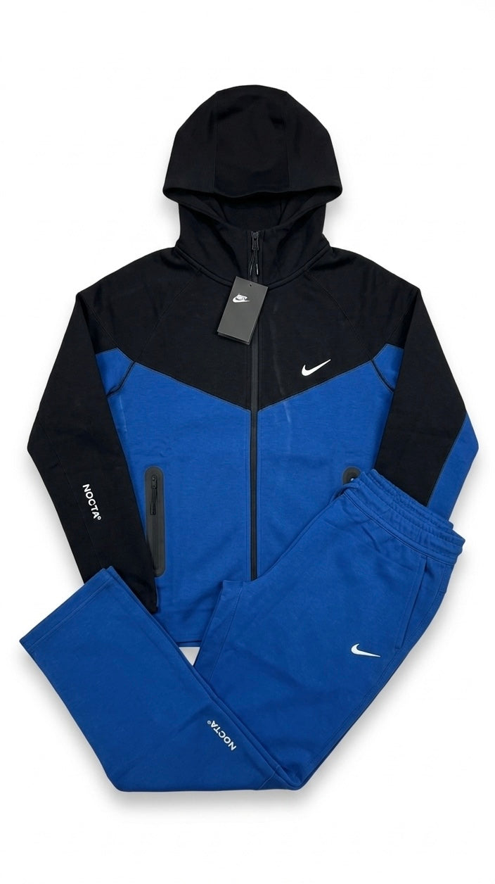 NIKE TECH FLEECE “BLACK/BLUE