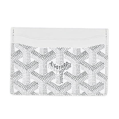 GOYARD SAINT-SULPICE CARD WALLET “WHITE"