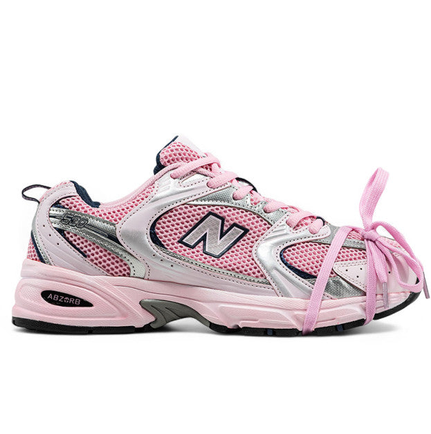 New Balance 530 Custom Silver Blue Pink