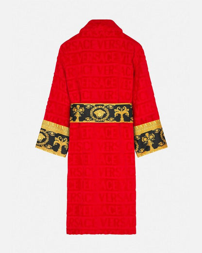 Versace I Love Baroque bathrobe" Red"