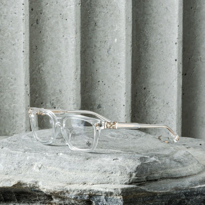 Chrome Hearts Cox Ucker Transparent + Black Eye Frames