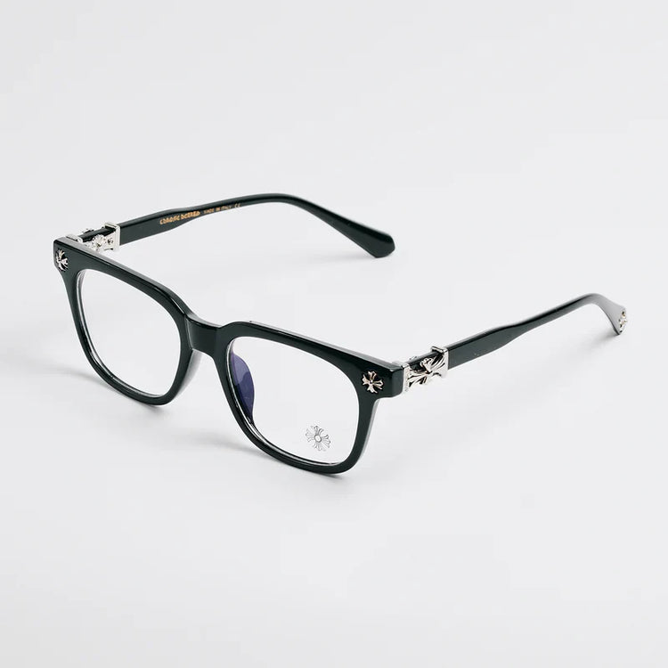 Chrome Hearts Cox Ucker Black & Silver Frames