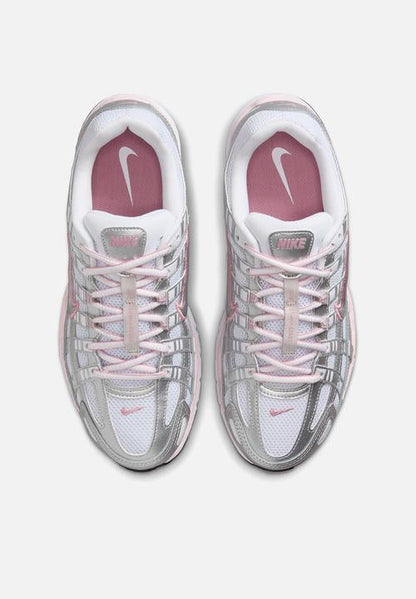 Nike P-6000 Trainers “Metallic Silver-Elemental Pink”