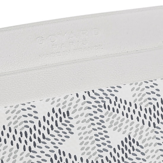 GOYARD SAINT-SULPICE CARD WALLET “WHITE"