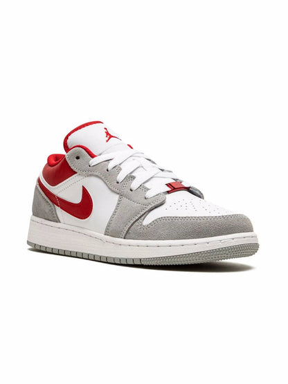 Air Jordan 1 Low "Smoke Grey Gym Red