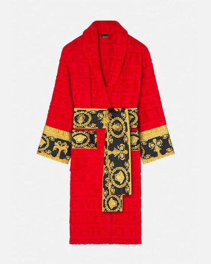 Versace I Love Baroque bathrobe" Red"