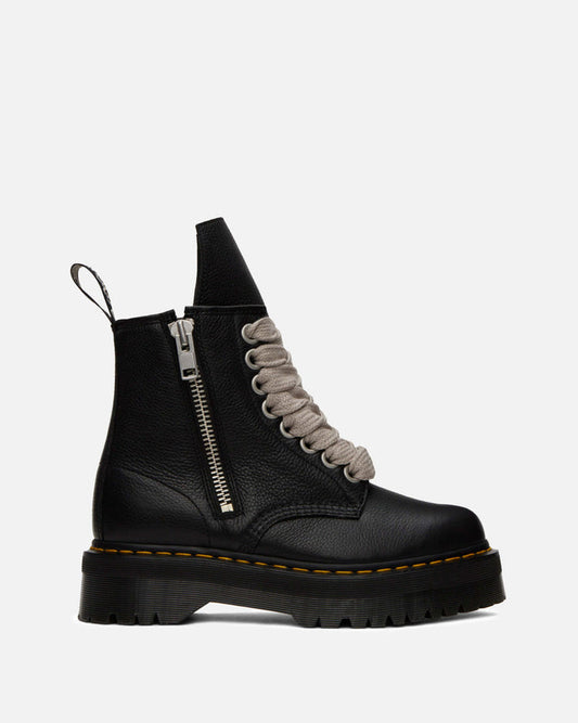 Rick Owens DRKSHDW Quad Sole Jumbo Lace Boots x Dr. Martens