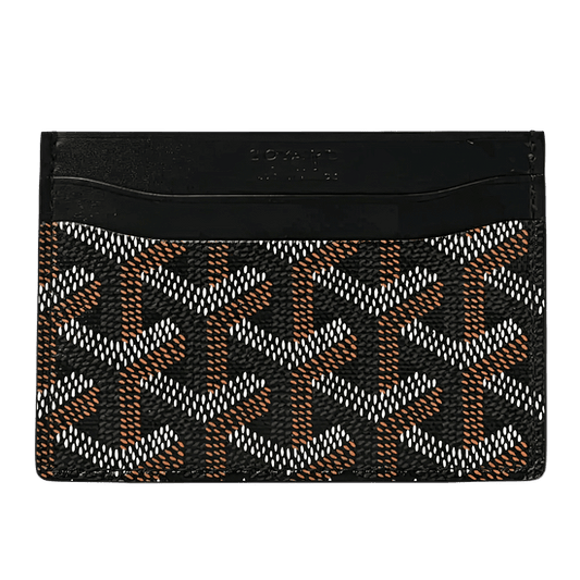 GOYARD SAINT-SULPICE CARD WALLET “BLACK”
