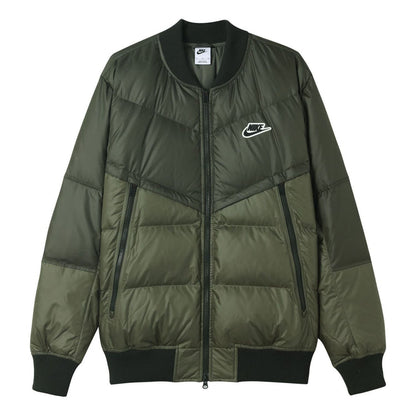 Nike Down Fill Bomber Jacket Twilight Marsh Sequoia Green