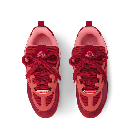 LV SKATE SNEAKERS ‘RED