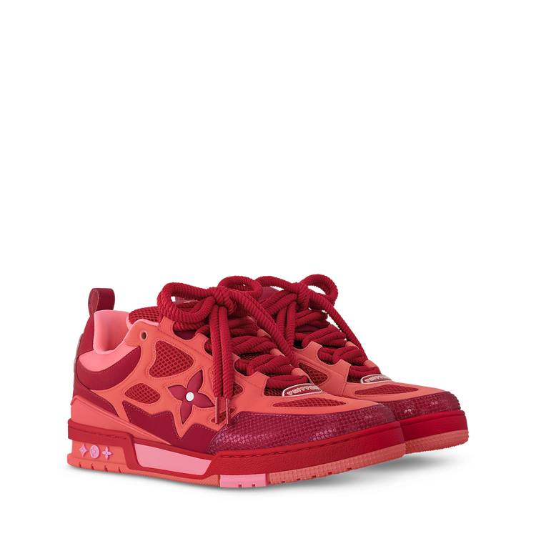 LV SKATE SNEAKERS ‘RED