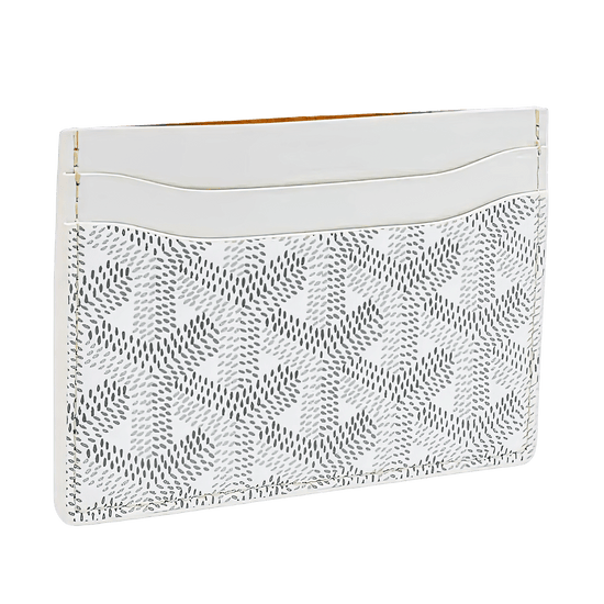 GOYARD SAINT-SULPICE CARD WALLET “WHITE"