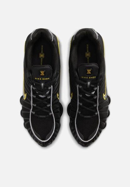 NIKE SHOX TL ‘BLACK/METALLIC SILVER-DYNAMIC YELLOW’