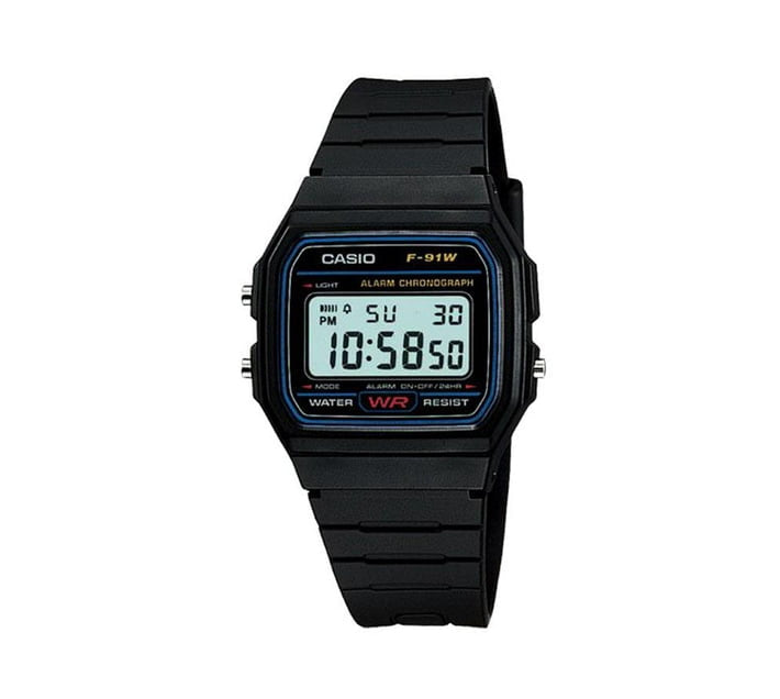 Metallic Black Casio Watch