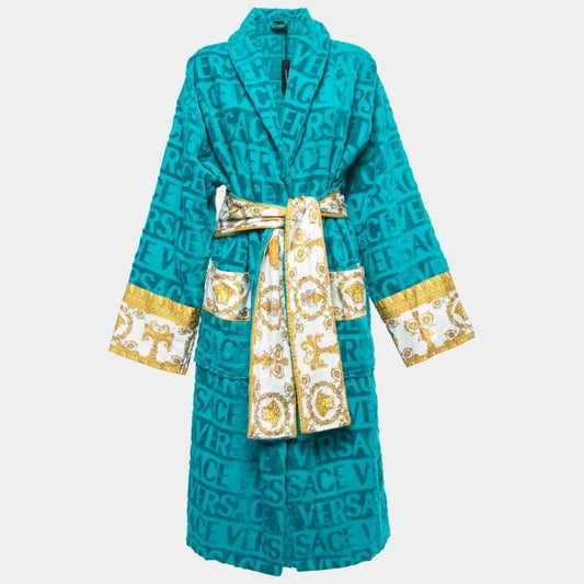 Versace I Love Baroque bathrobe " Blue"