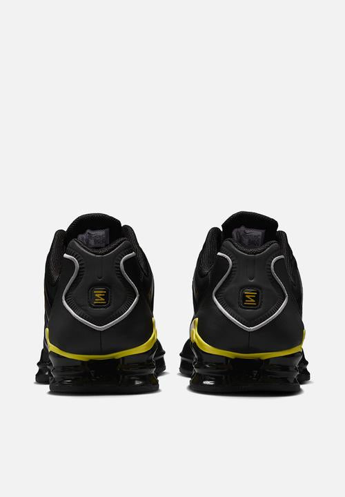 NIKE SHOX TL ‘BLACK/METALLIC SILVER-DYNAMIC YELLOW’