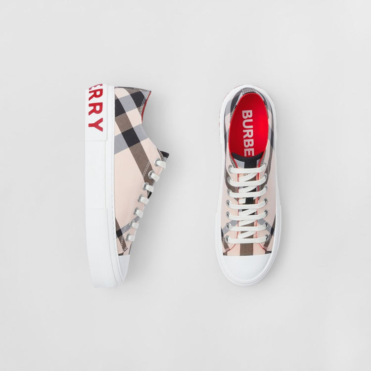 Burberry Check Cotton Sneakers Fully Boxed
Regular price