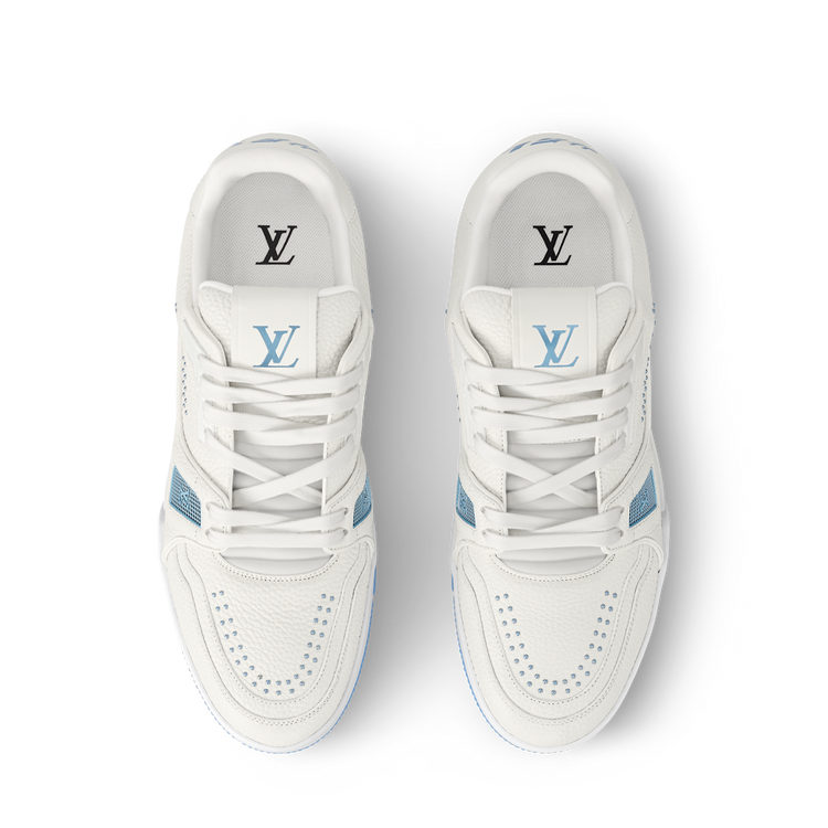 LV x VIRGIL ABLOH TRAINERS WITH MONOGRAM FLOWERS