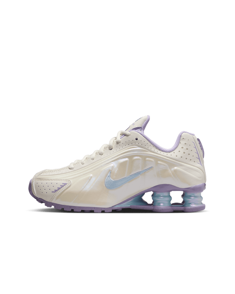 Nike Shox R4 Soft Pearl Hydrangeas (GS)