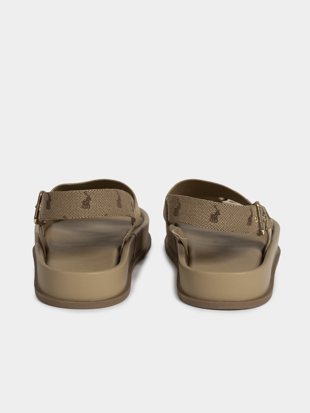 Women's JacquardPolo Stone Moulded Trim Sandals