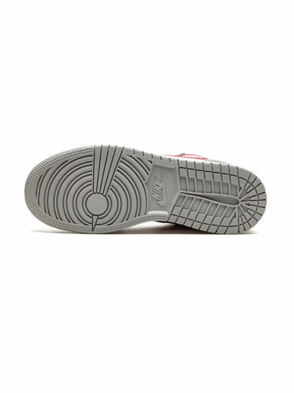 Air Jordan 1 Low "Smoke Grey Gym Red